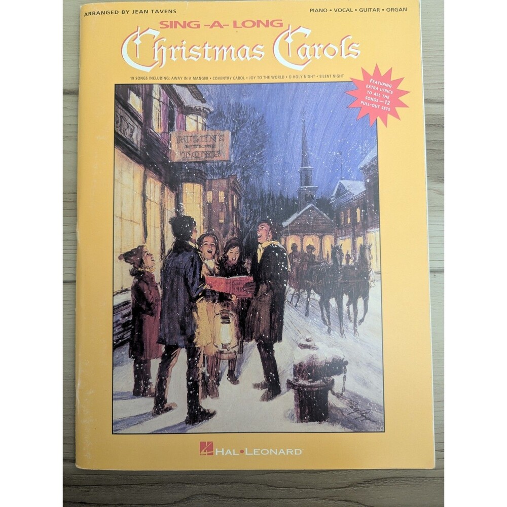 Sing Along Christmas Carols for Piano, Organ & Keyboard 18 Songs
